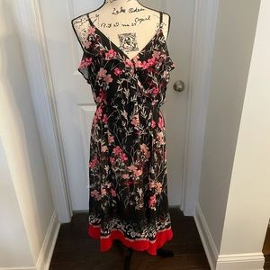 NWT Express Floral Midi Dress